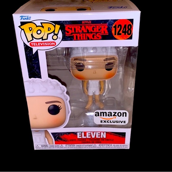 New Amazon Exclusive Stranger Things Eleven Funko Pop #1248 - Picture 1 of 7